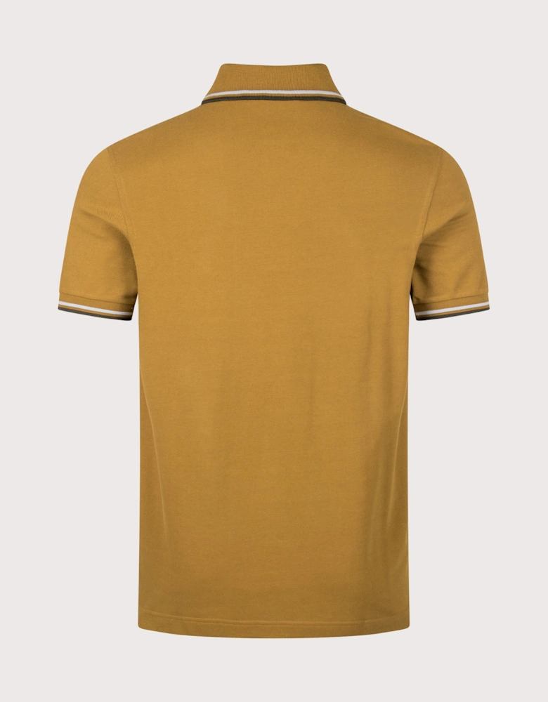Regular Fit Twin Tipped Fred Perry Polo Shirt