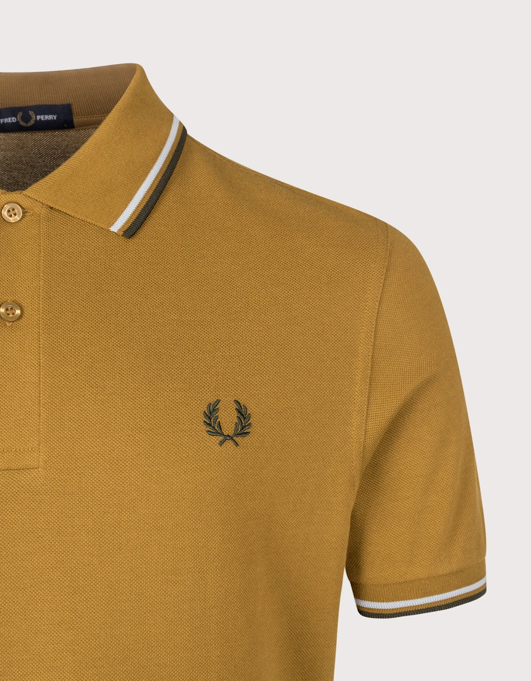 Regular Fit Twin Tipped Fred Perry Polo Shirt