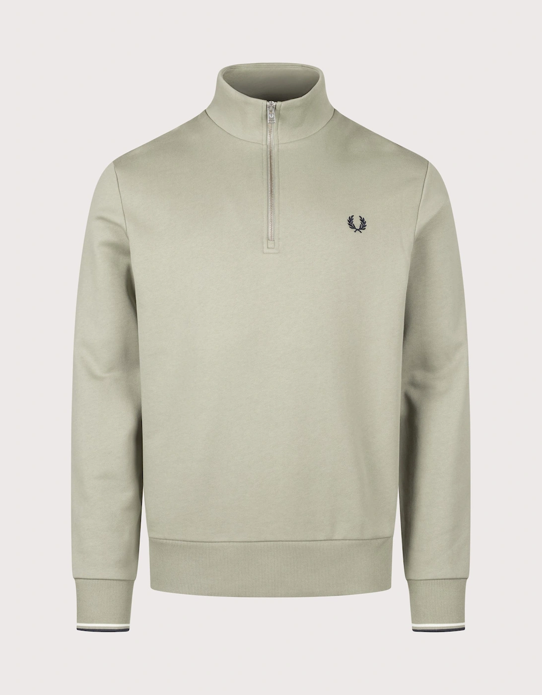 Regular Fit Quarter Zip Sweatshirt