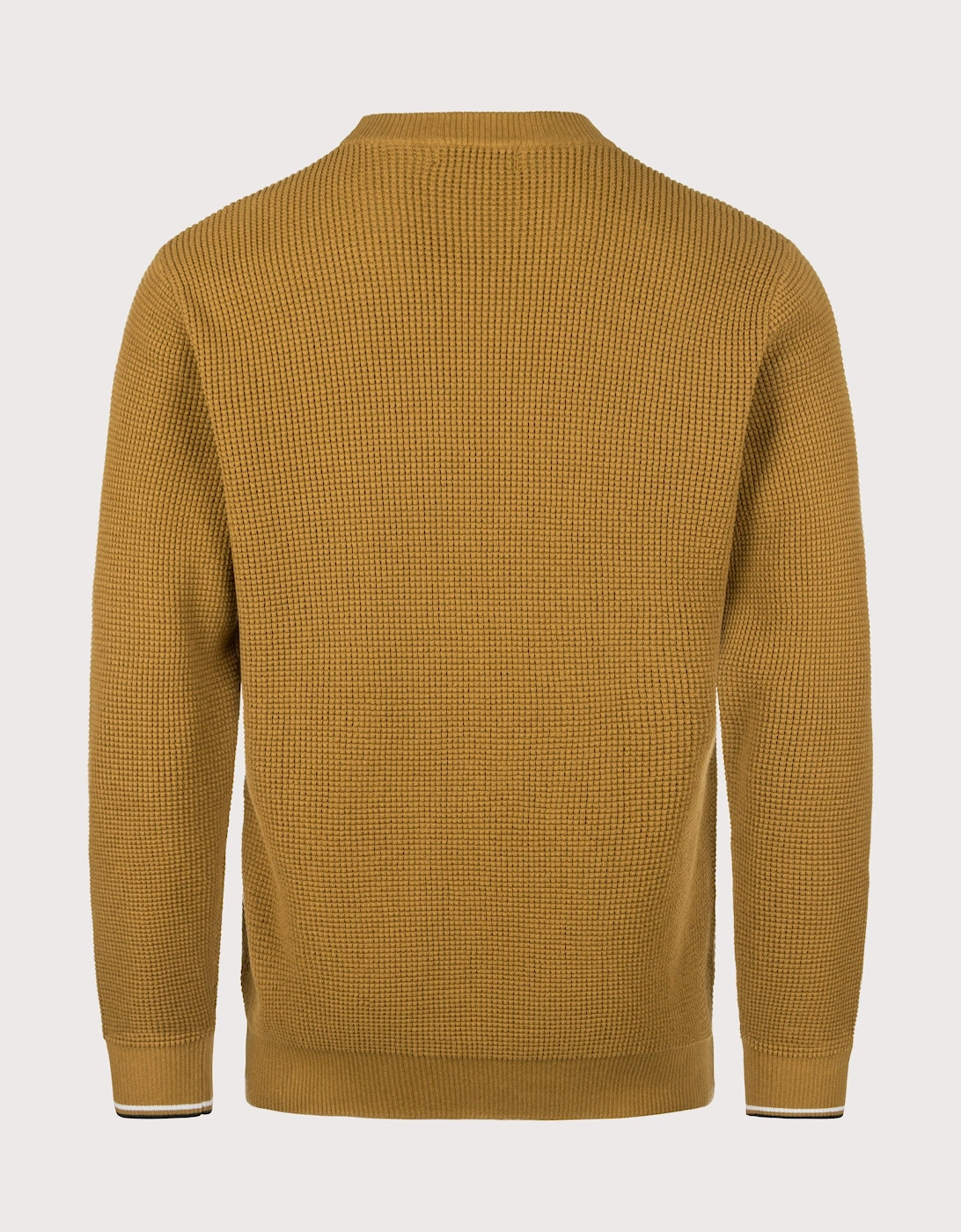 Regular Fit Waffle Stitch Jumper