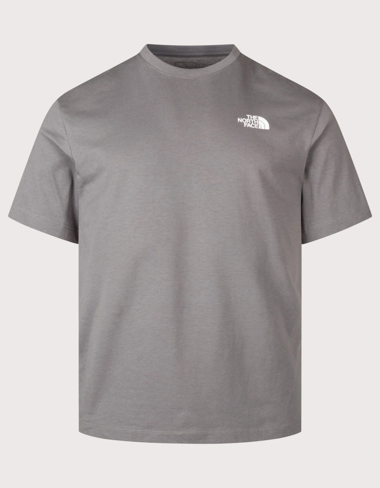 Regular Fit Vertical Graphic T-Shirt