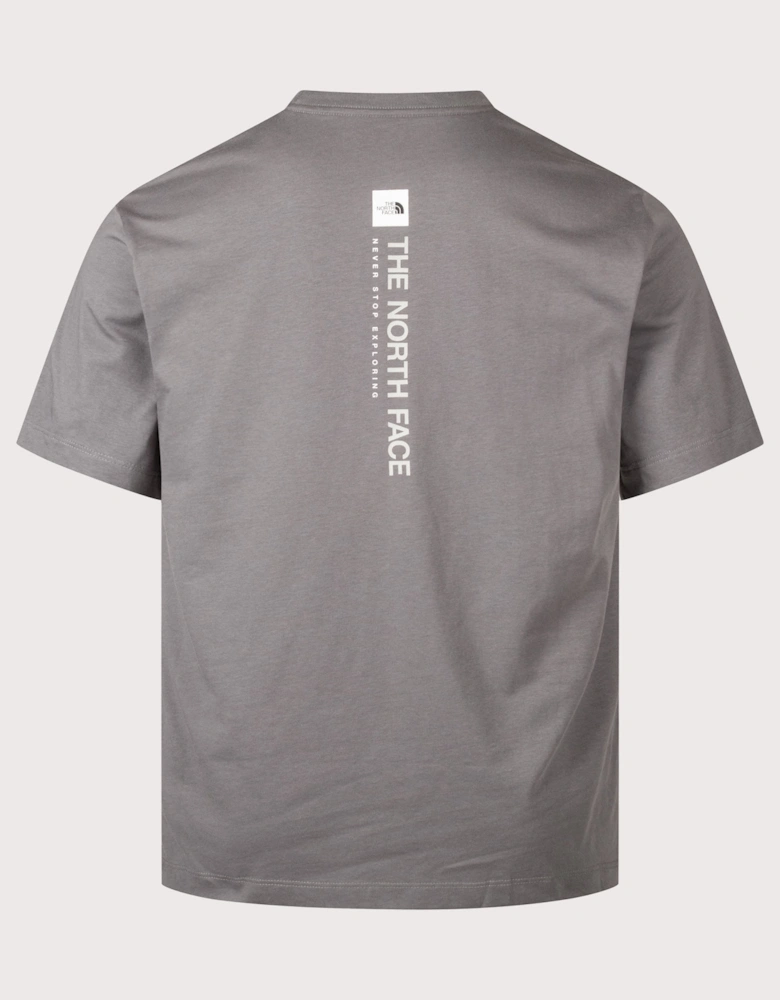 Regular Fit Vertical Graphic T-Shirt