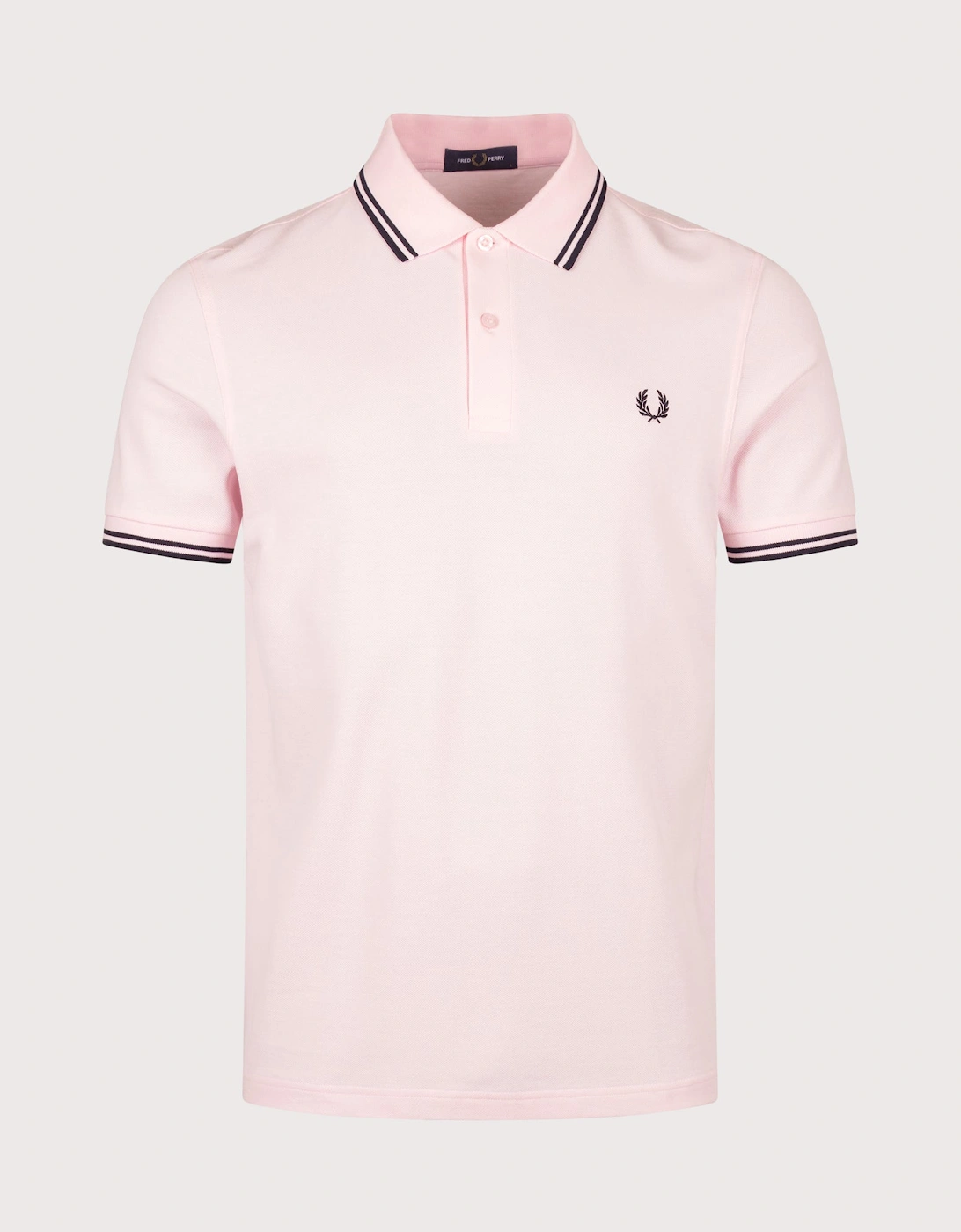 Regular Fit Twin Tipped Fred Perry Polo Shirt, 4 of 3