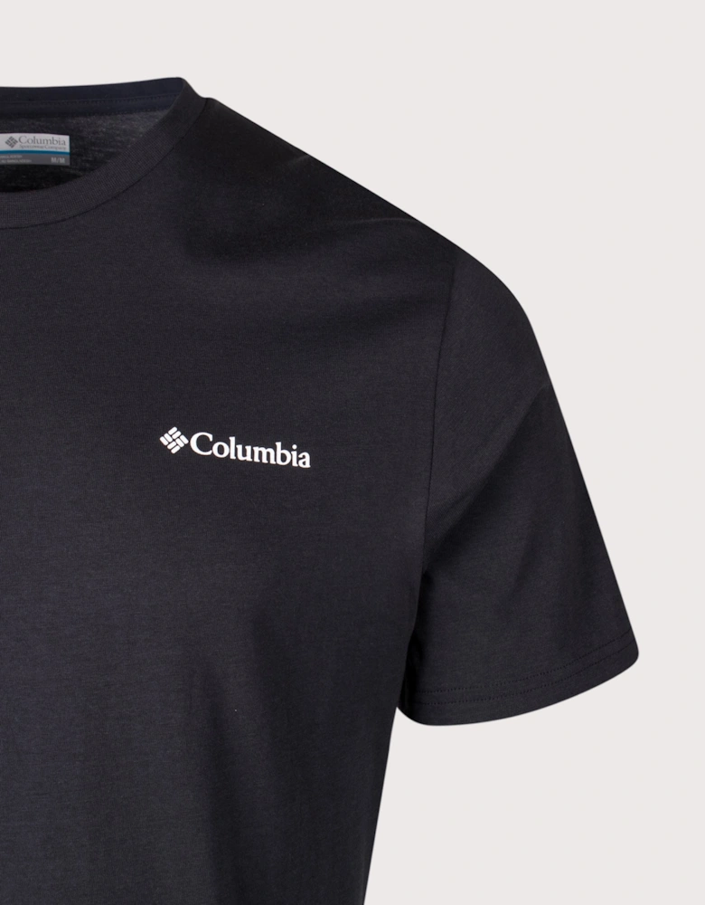 Regular Fit CSC Outdoor Back Graphic T-Shirt