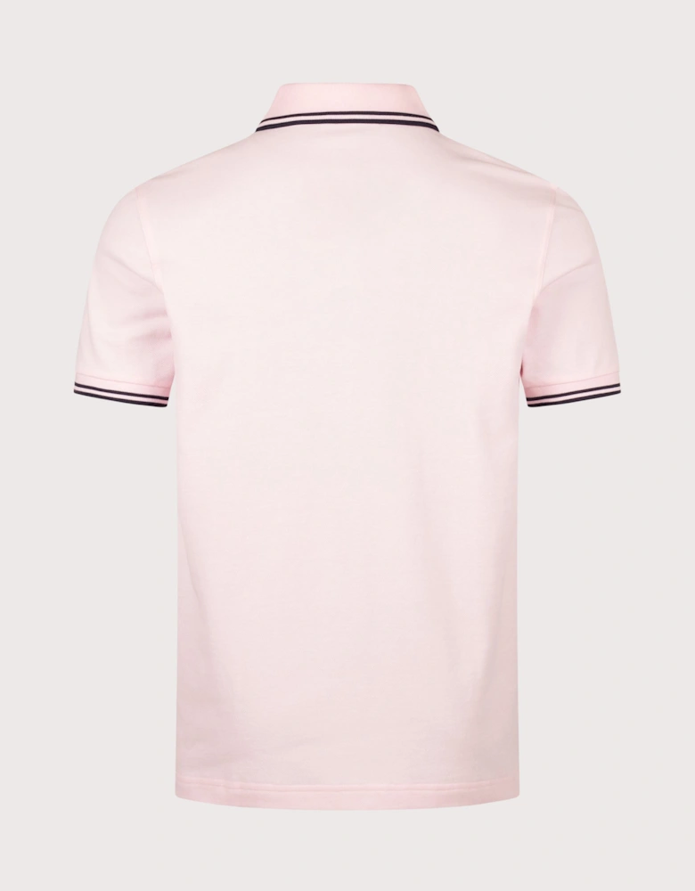 Regular Fit Twin Tipped Fred Perry Polo Shirt