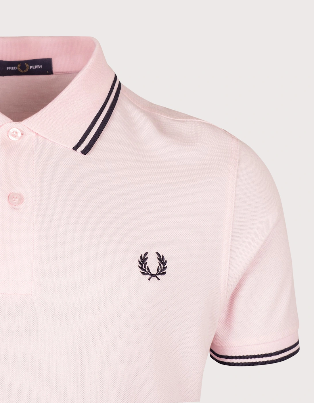 Regular Fit Twin Tipped Fred Perry Polo Shirt
