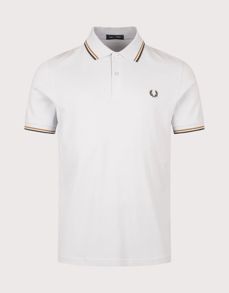 Regular Fit Twin Tipped Fred Perry Polo Shirt