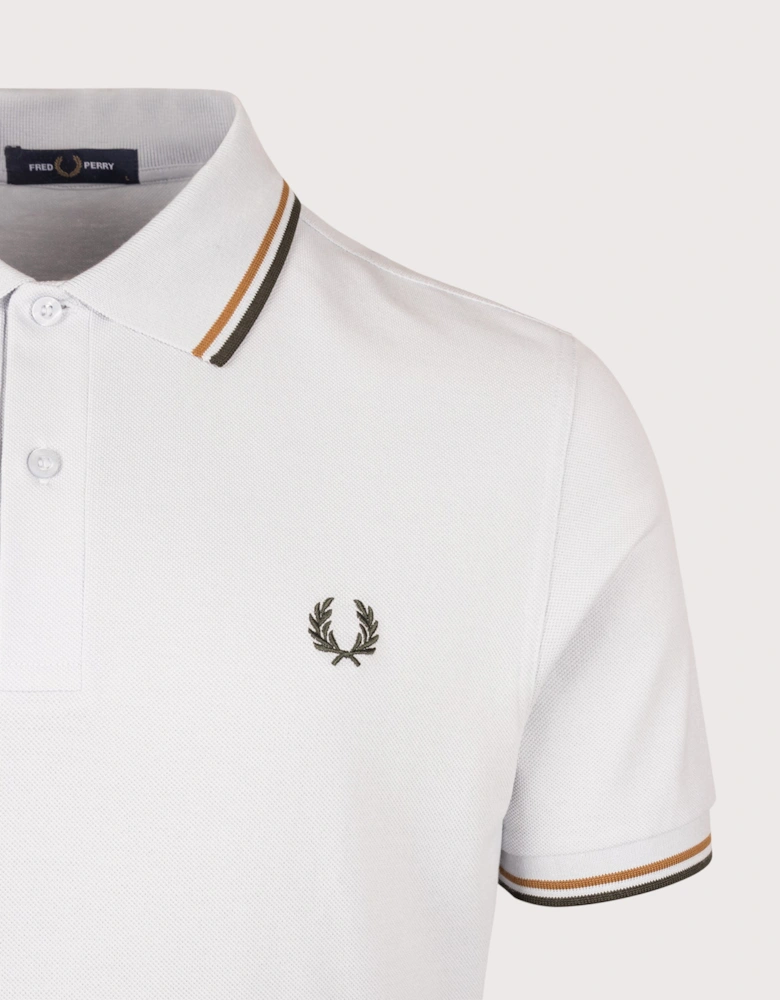Regular Fit Twin Tipped Fred Perry Polo Shirt