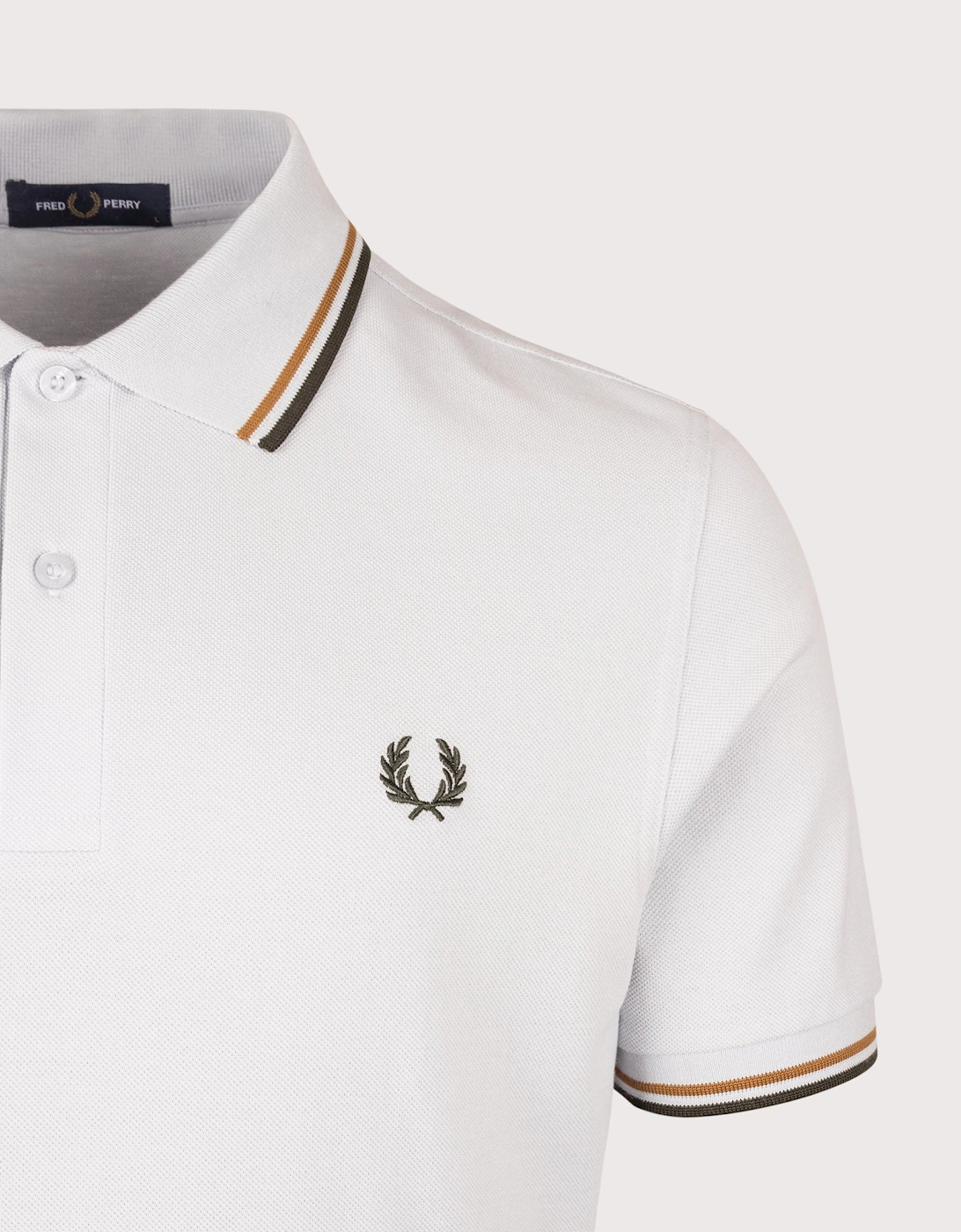 Regular Fit Twin Tipped Fred Perry Polo Shirt