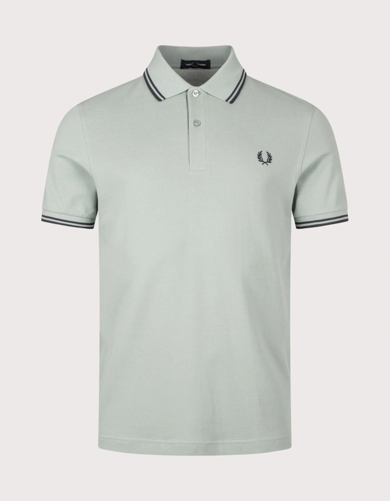 Regular Fit Twin Tipped Fred Perry Polo Shirt