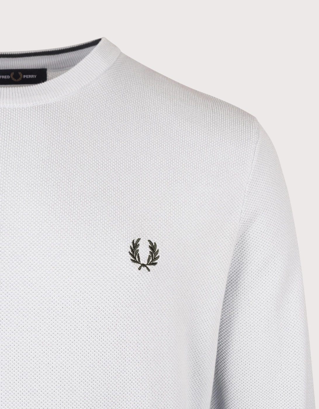 Regular Fit Piqué Stitch Jumper