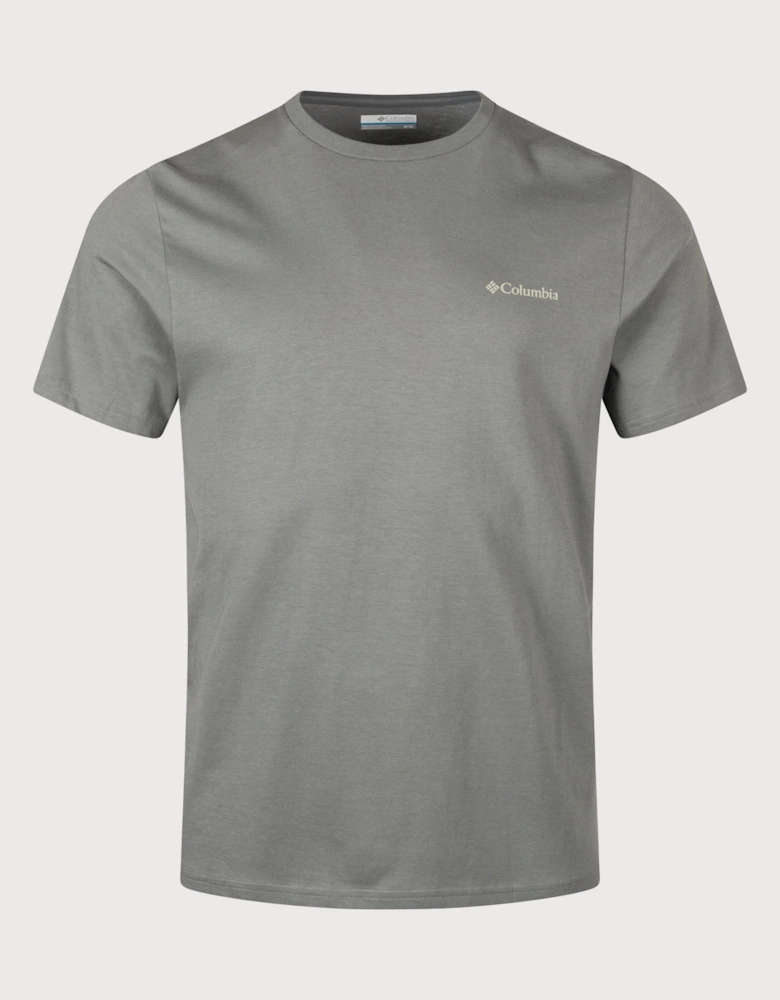 Regular Fit CSC Outdoor Back Graphic T-Shirt