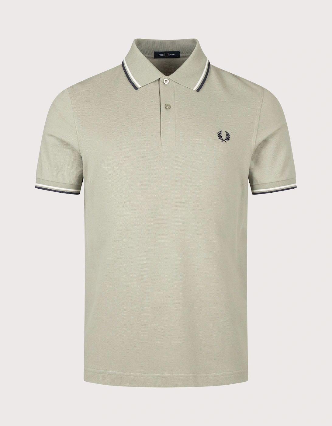 Regular Fit Twin Tipped Fred Perry Polo Shirt, 4 of 3