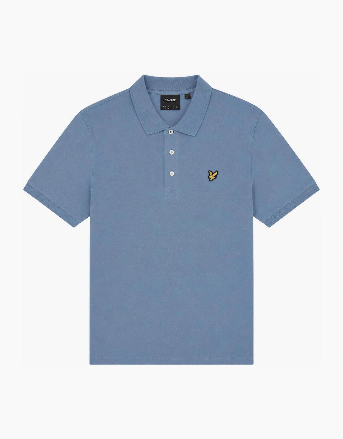 Lyle & Scott Plain Polo Shirt Power Blue