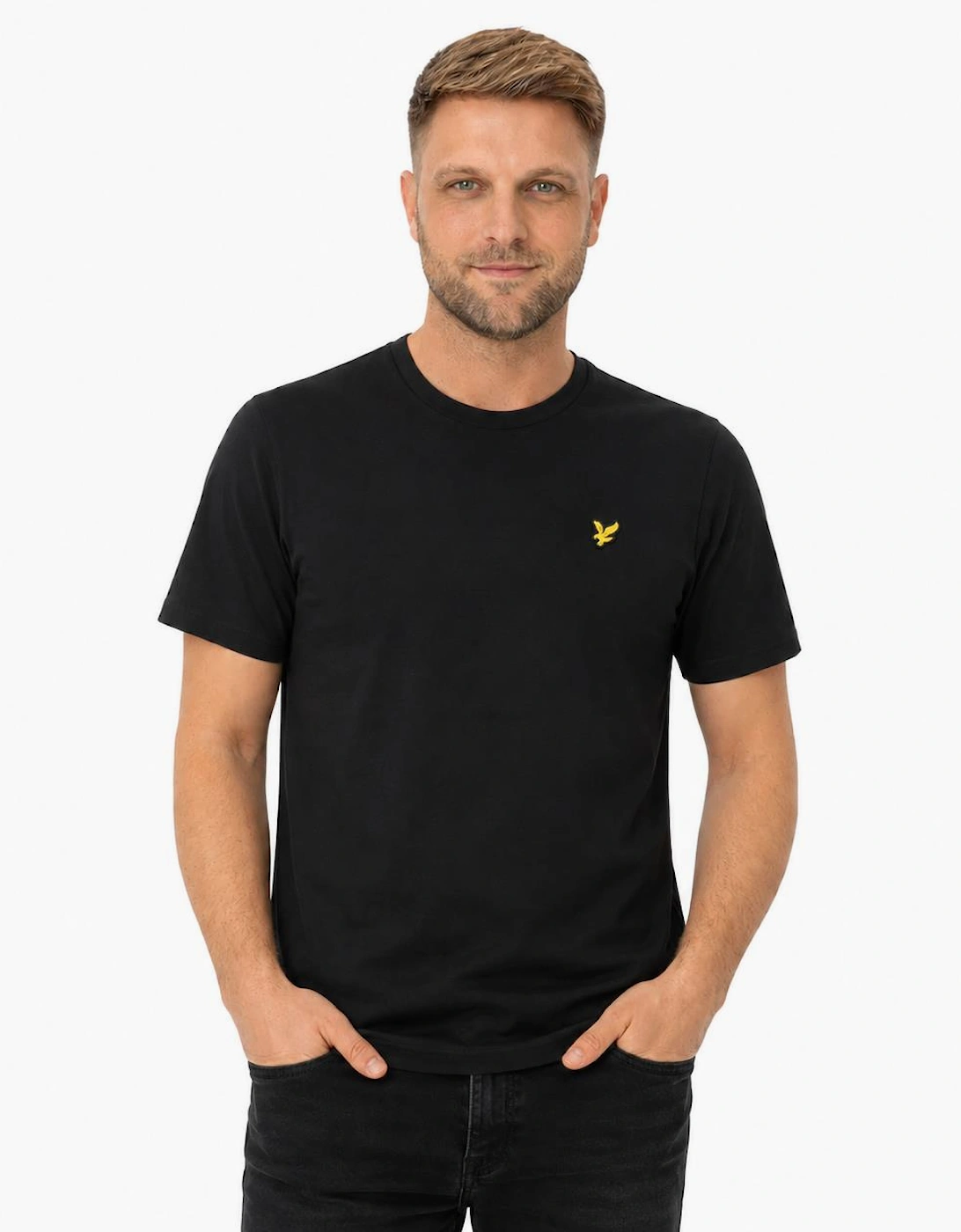 Lyle & Scott Plain T-Shirt Jet Black