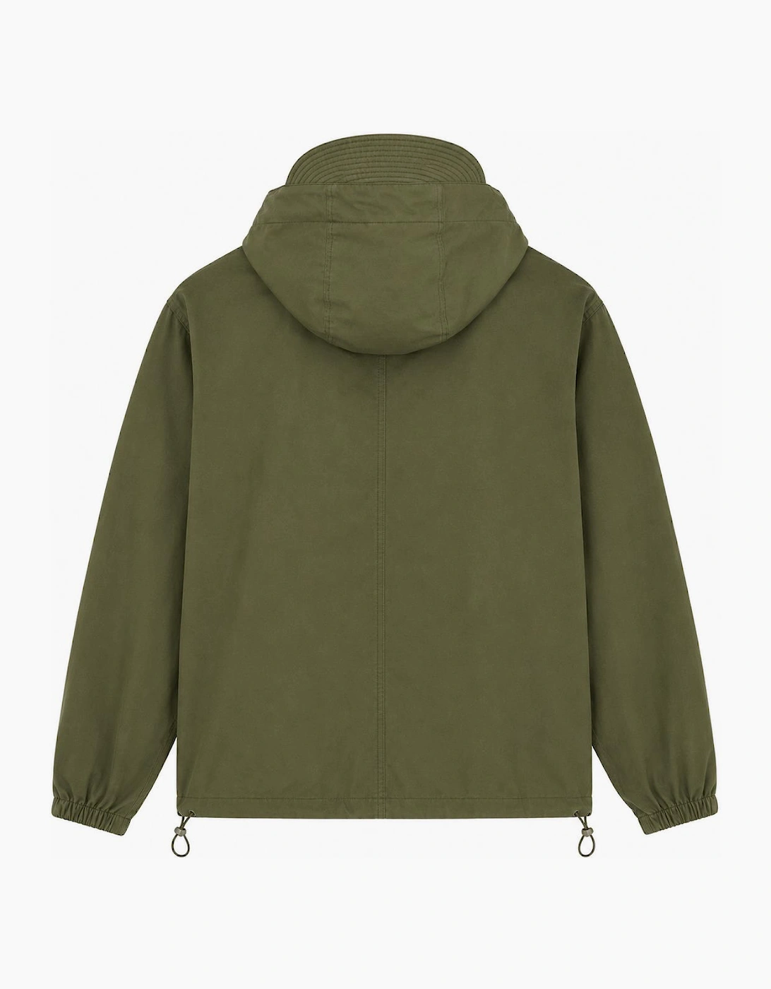 Lyle & Scott Waxed Hooded Utility Jacket True Olive