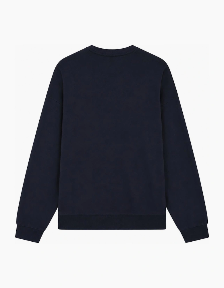 Lyle & Scott Heavyweight Crew Neck Sweatshirt Dark Navy
