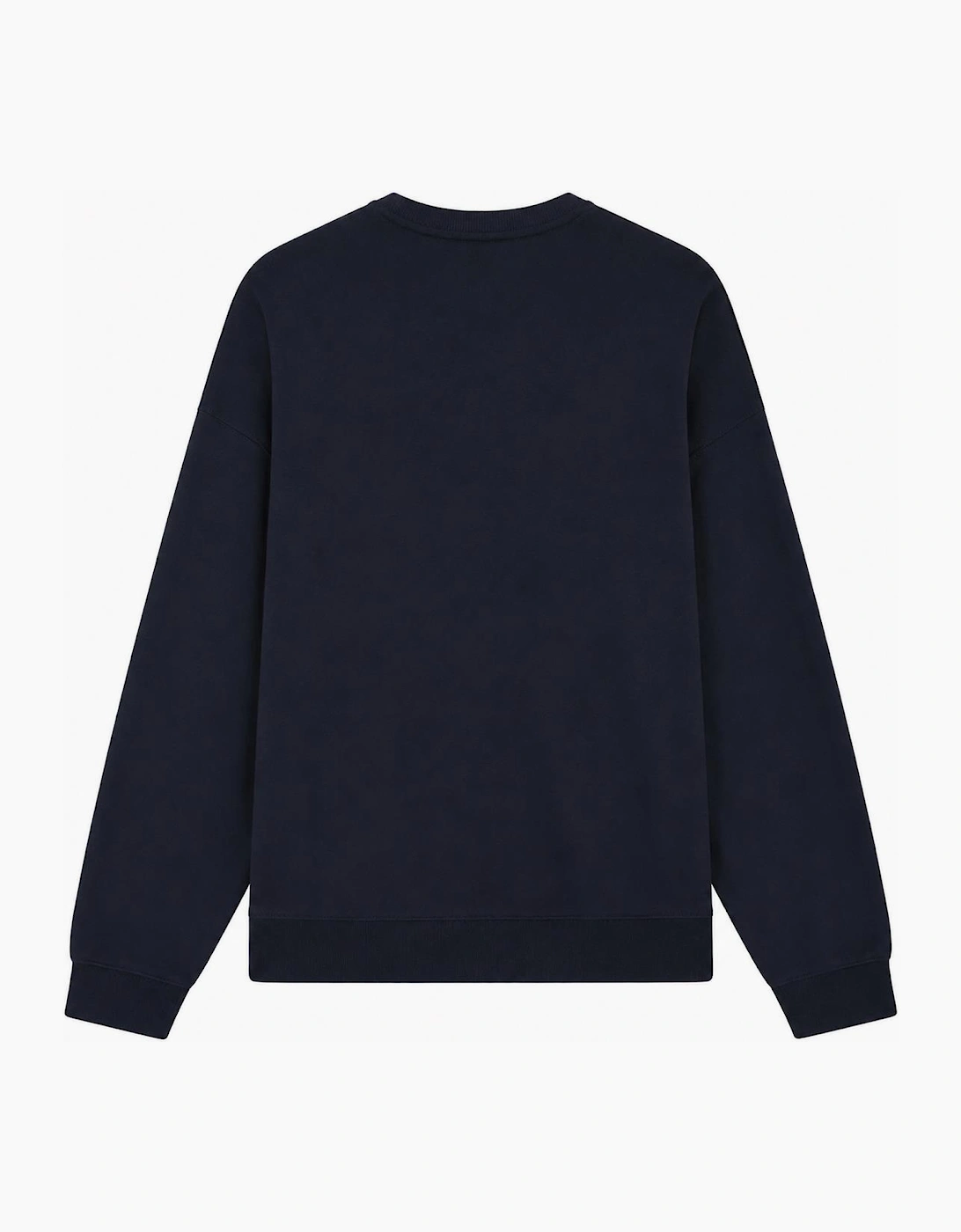 Lyle & Scott Heavyweight Crew Neck Sweatshirt Dark Navy