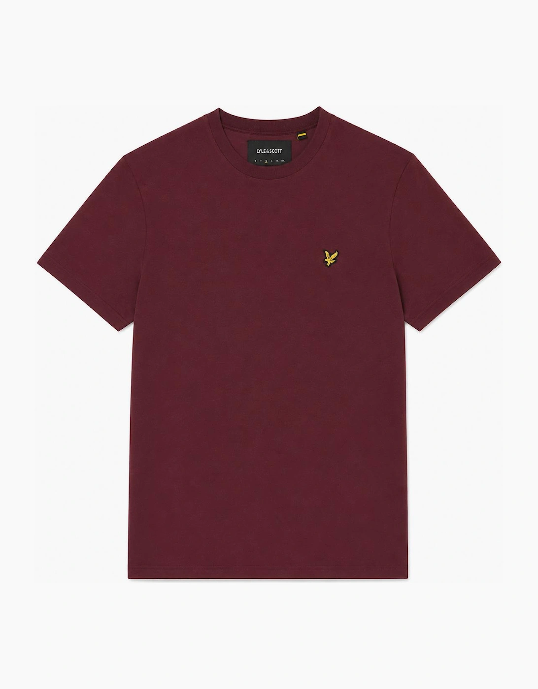 Lyle & Scott Plain T-Shirt Burgundy