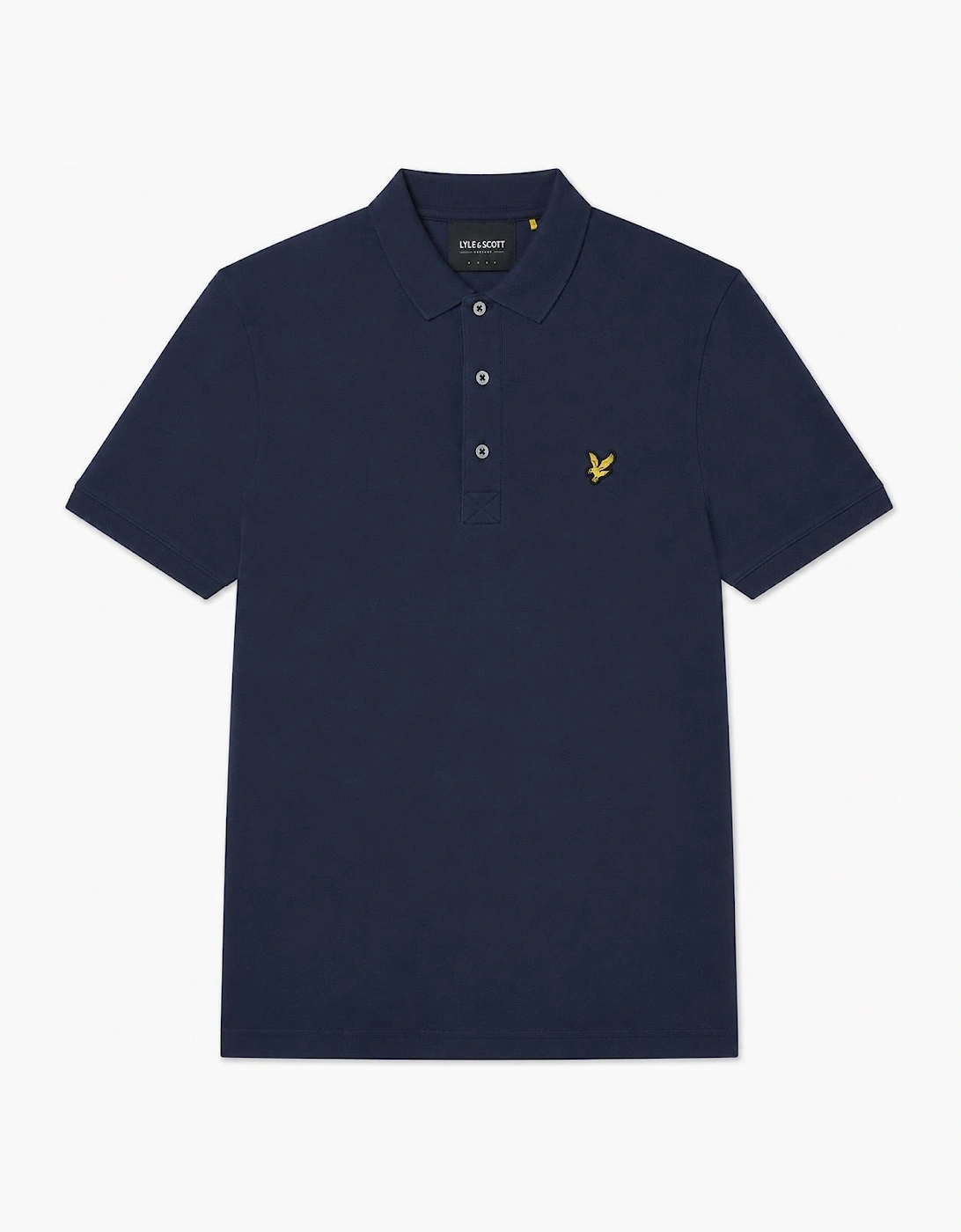 Lyle & Scott Plain Polo Shirt Dark Navy