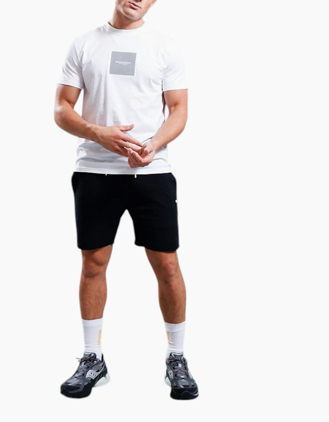 Weekend Offender Mens T Shirts WOAN Reflective Crew Neck Summer Cotton Gym Tee, 5 of 4