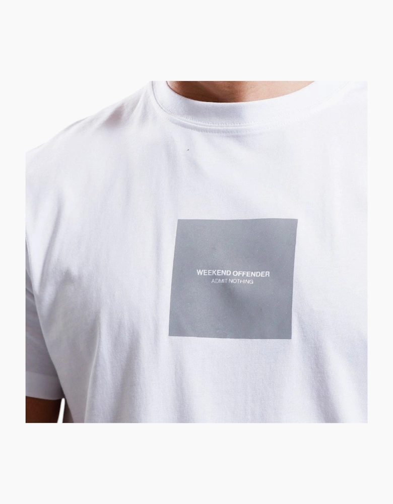 Weekend Offender Mens T Shirts WOAN Reflective Crew Neck Summer Cotton Gym Tee