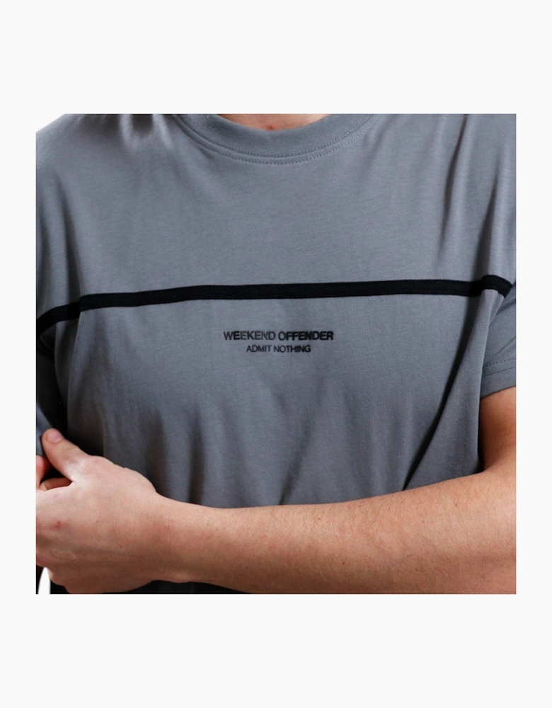 Weekend Offender Mens T Shirts Dumas Crew Neck Summer Short Sleeve Cotton Tee