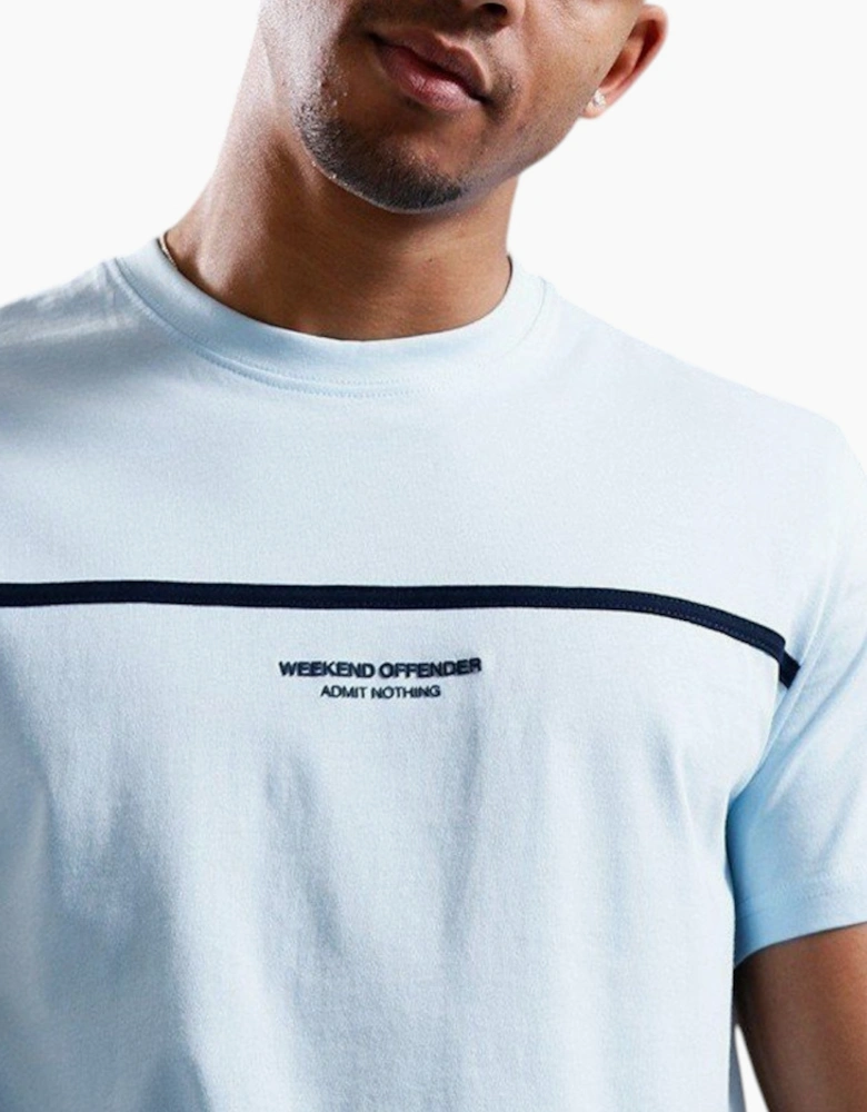 Weekend Offender Mens T Shirts Dumas Crew Neck Summer Short Sleeve Cotton Tee