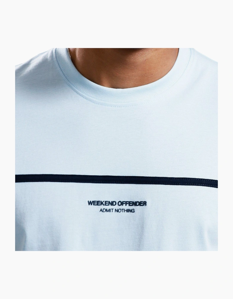Weekend Offender Mens T Shirts Dumas Crew Neck Summer Short Sleeve Cotton Tee