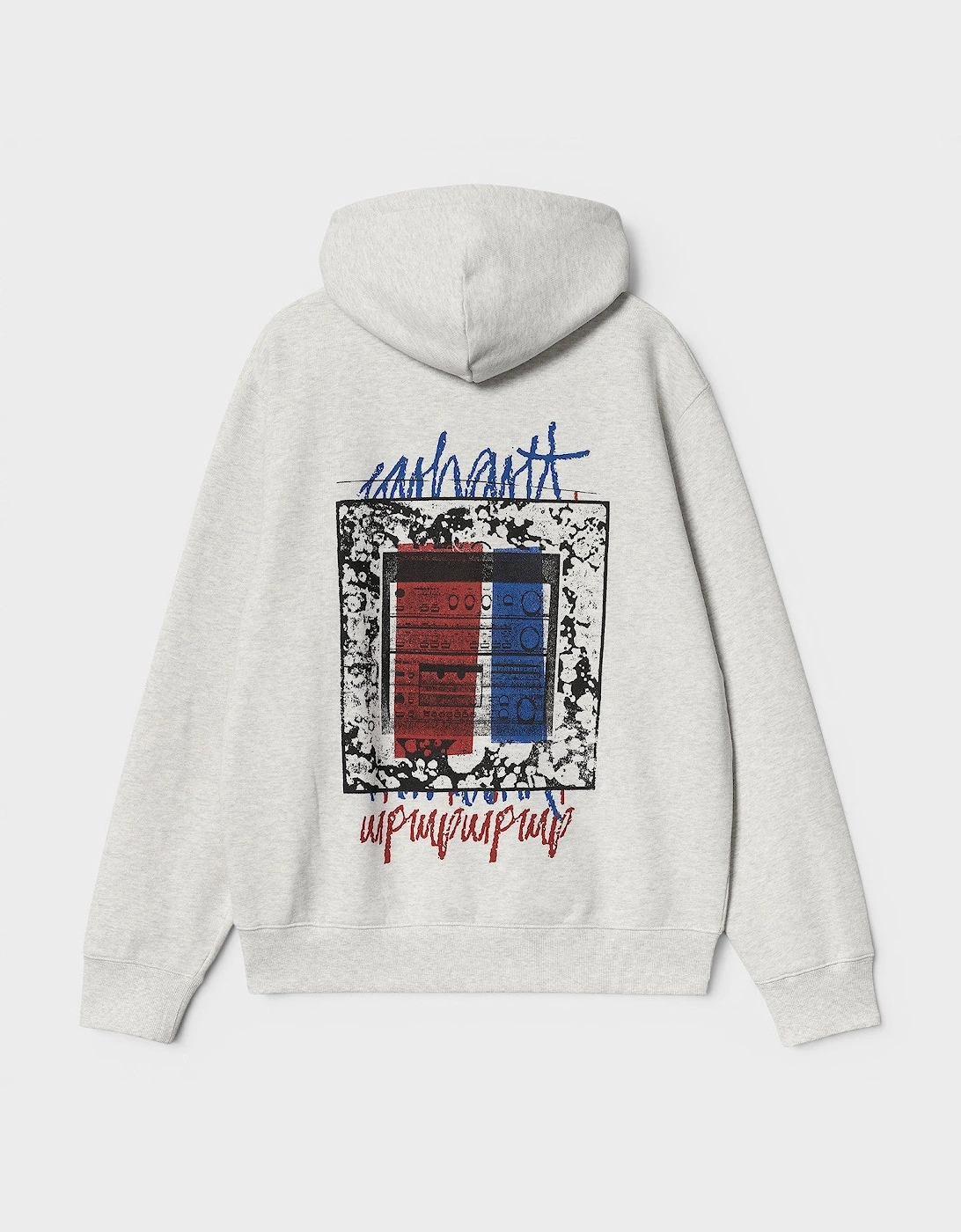 WIP Stereo Hooded Sweatshirt Ash Heather, 3 of 2