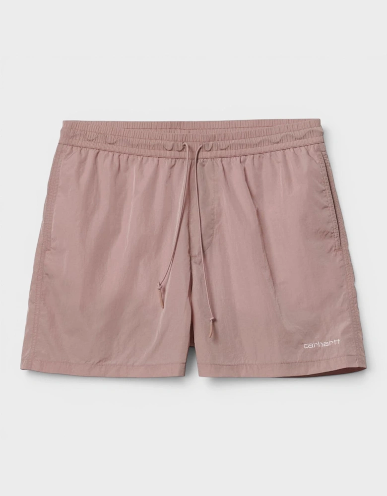 WIP Tobes Swim Trunks Glassy Pink White