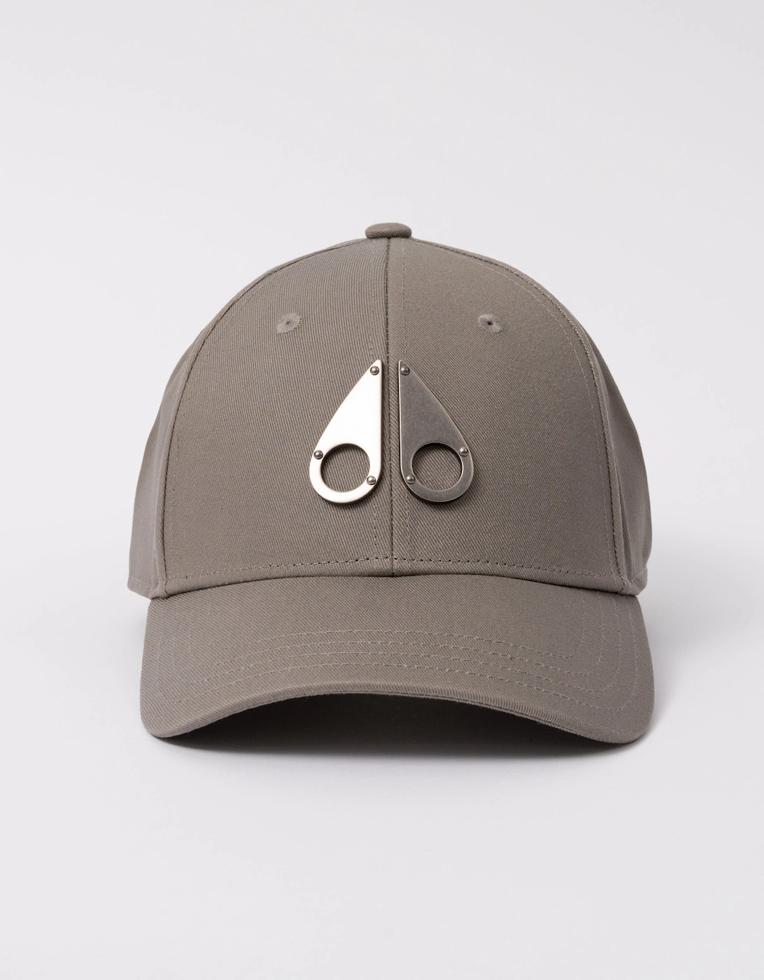 Moose Knuckles Front Logo Icon Cap - Ashen 1968