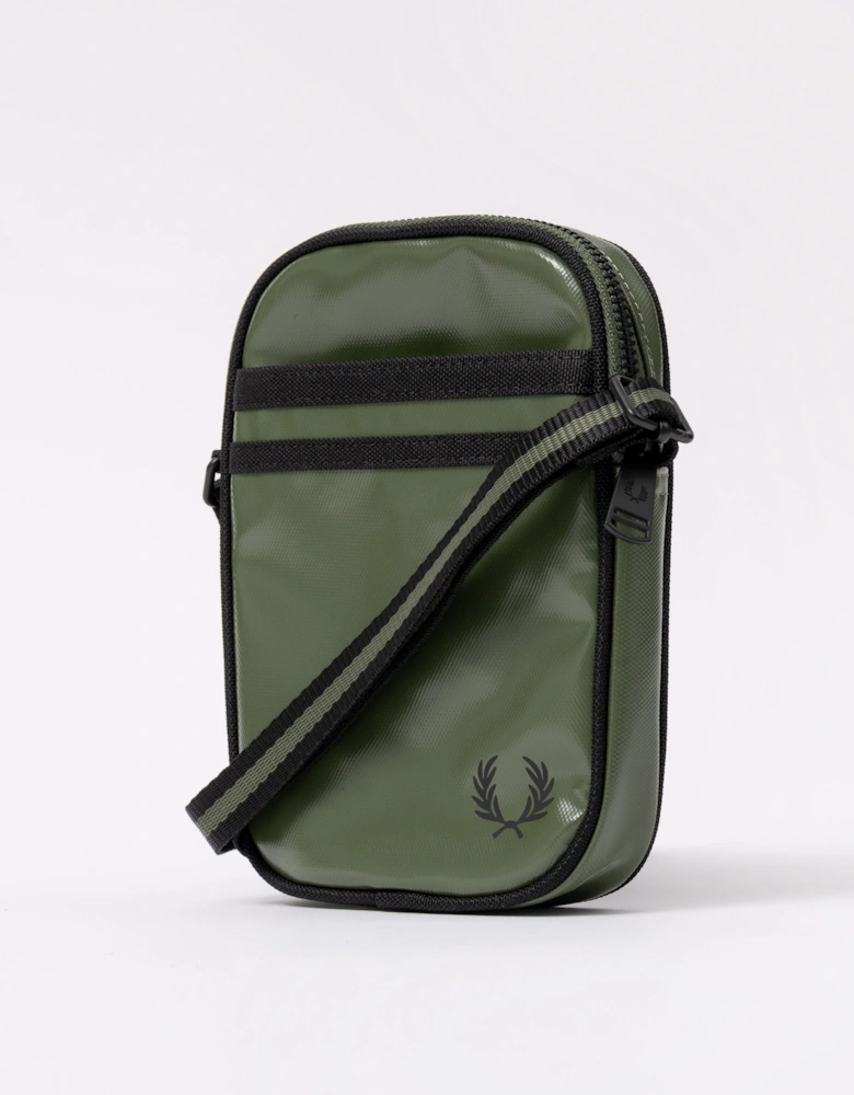 Fred Perry Classic Small Side Bag - Laurel Wreath Green/Black Z50