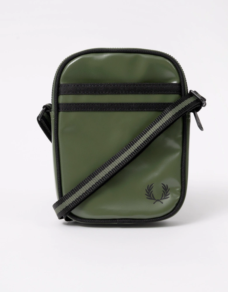 Fred Perry Classic Small Side Bag - Laurel Wreath Green/Black Z50