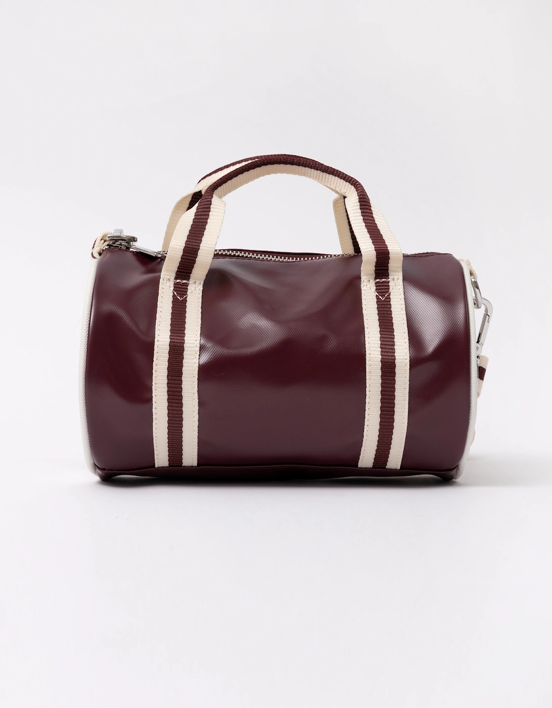 Fred Perry Classic Mini Barrel Bag - Oxblood/Ecru R82