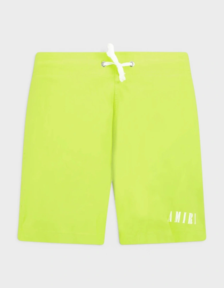 Core Logo Swimtrunk Lime