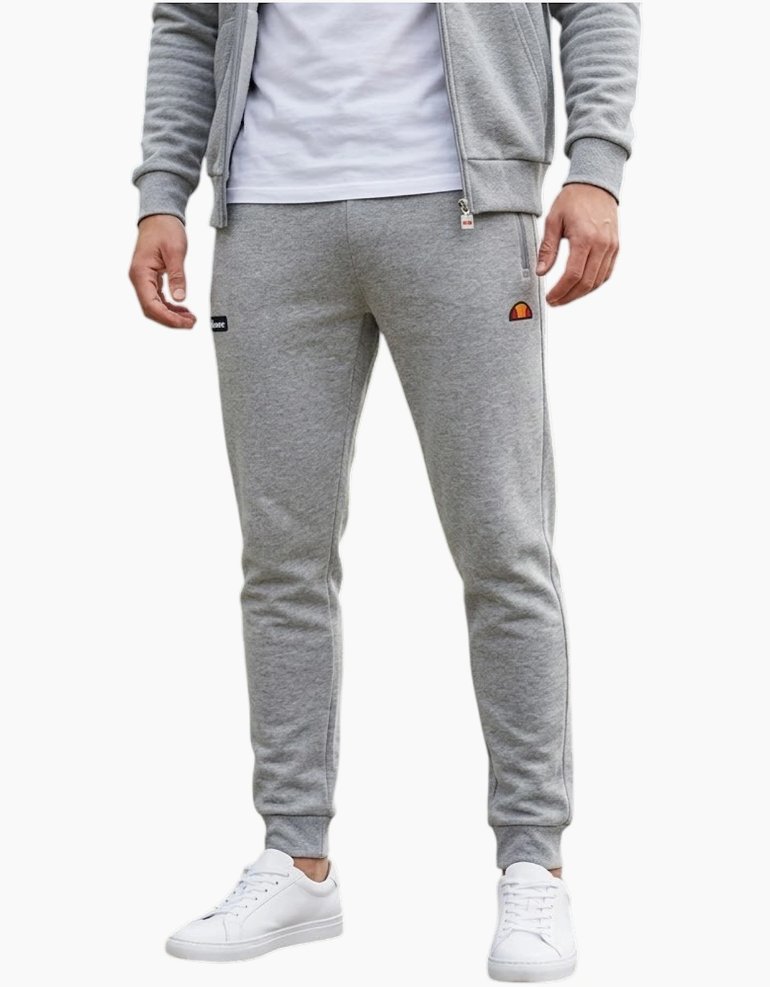 ELLESSE SIMONO Mens Joggers Fleece Sweatpants Bottoms Casual Winter Gym Trousers