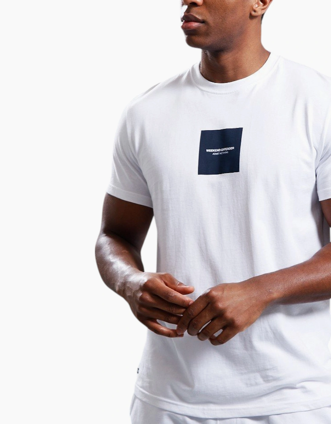 Weekend Offender Mens T Shirts Admit 2 Crew Neck Short Sleeve Cotton Summer Tee, 5 of 4