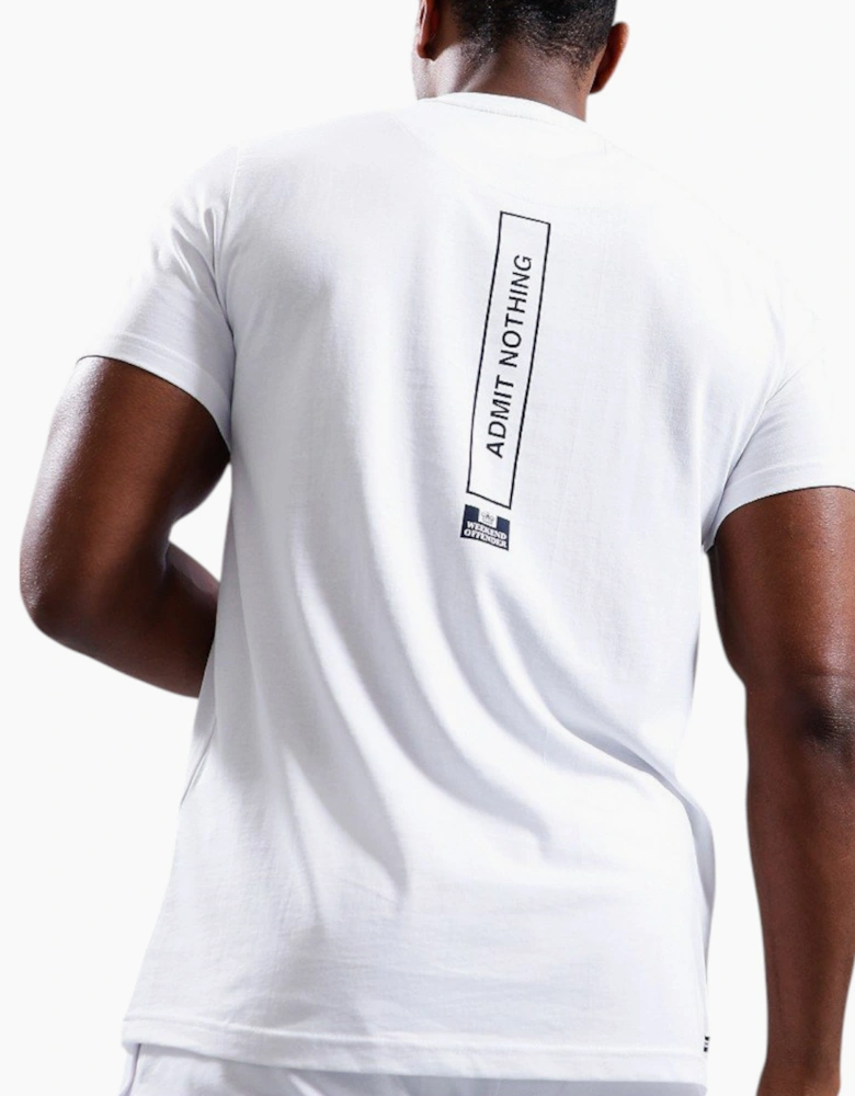 Weekend Offender Mens T Shirts Admit 2 Crew Neck Short Sleeve Cotton Summer Tee