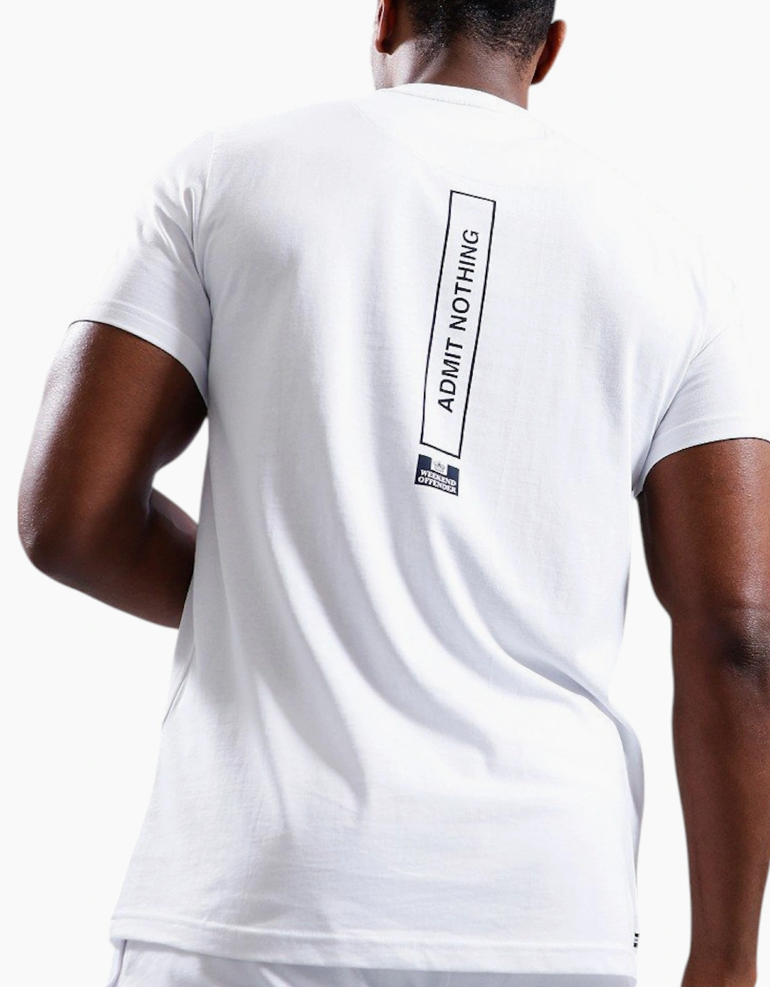 Weekend Offender Mens T Shirts Admit 2 Crew Neck Short Sleeve Cotton Summer Tee
