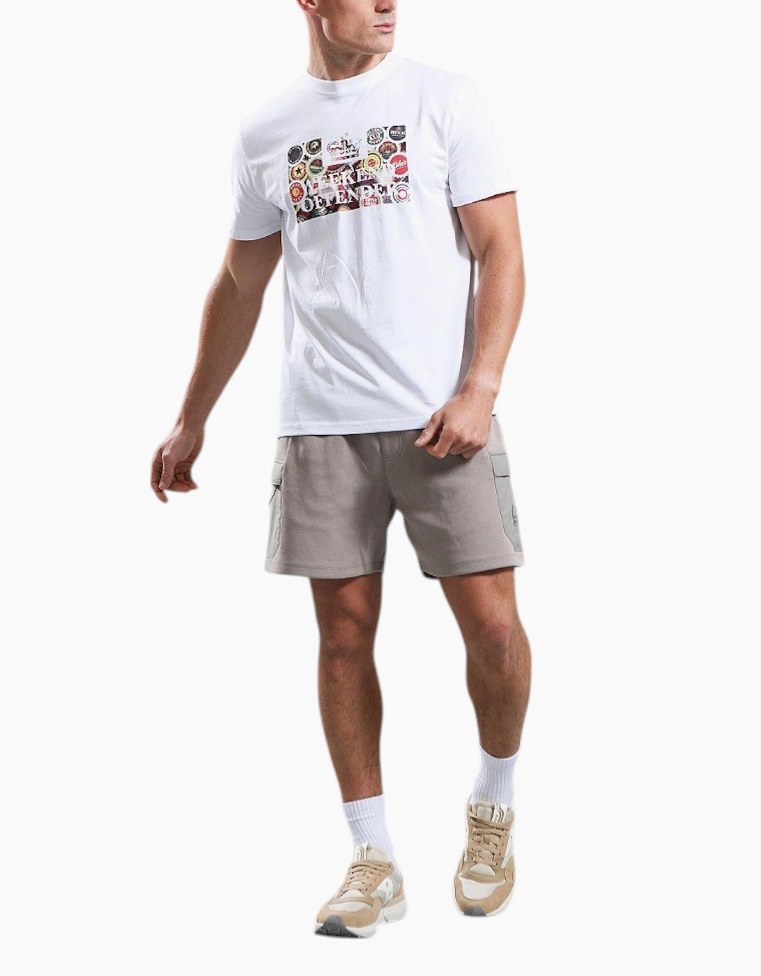 Weekend Offender Mens T Shirt Caps Graphic Print Crew Neck Casual Cotton Tee Top