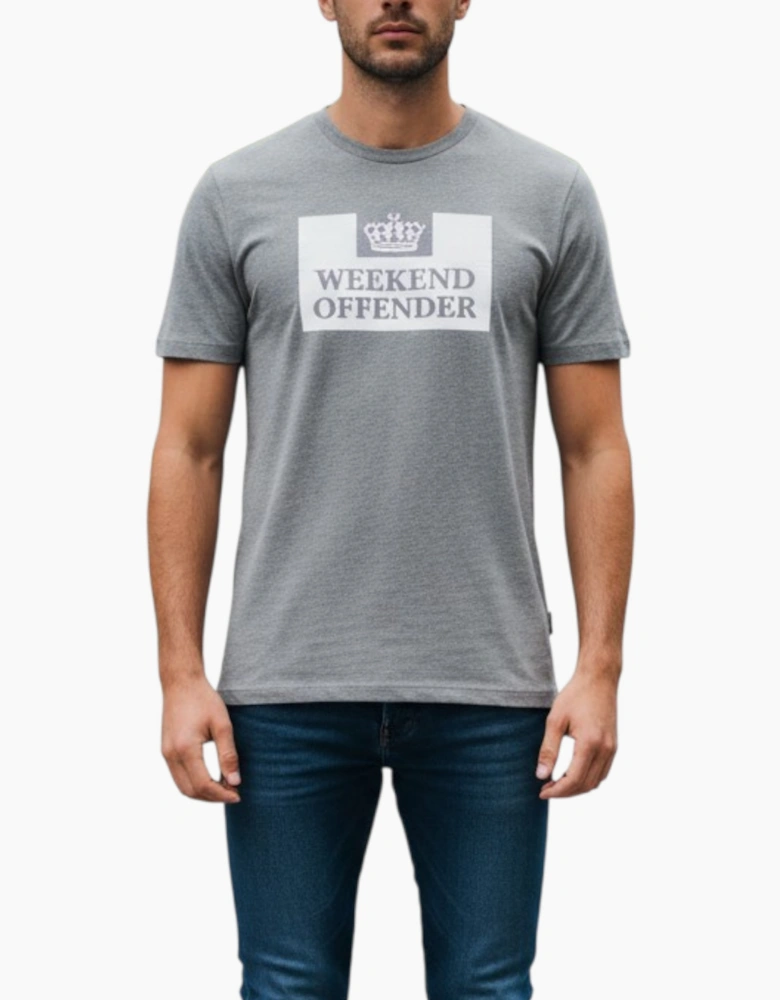 Weekend Offender Mens T Shirt Crew Neck Prison Summer Casual Cotton Short Sleeve
