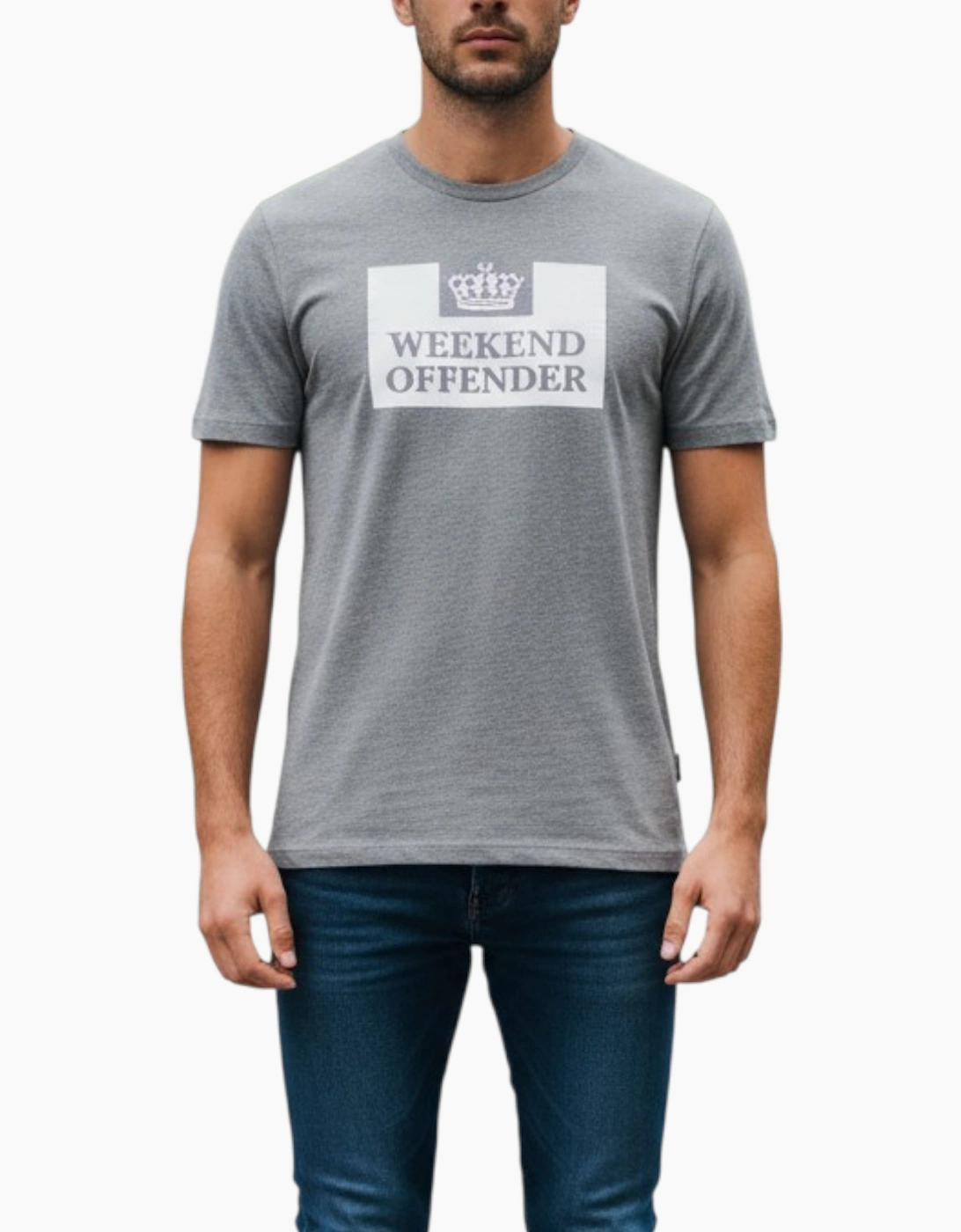 Weekend Offender Mens T Shirt Crew Neck Prison Summer Casual Cotton Short Sleeve, 3 of 2
