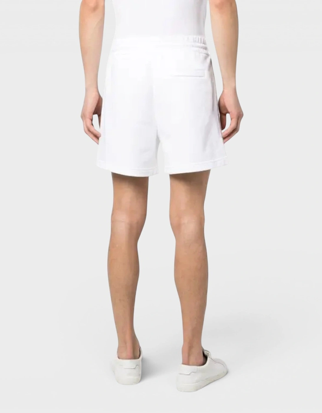 Logo Jersey Shorts White