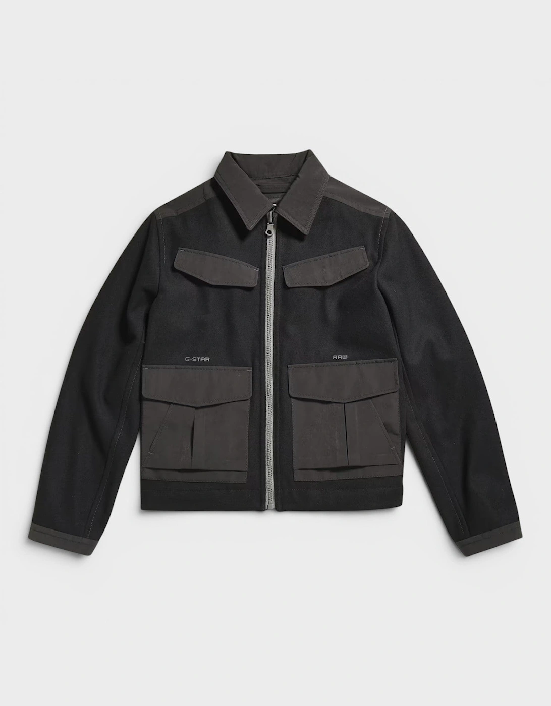 Raw Short Jacket Black, 3 of 2