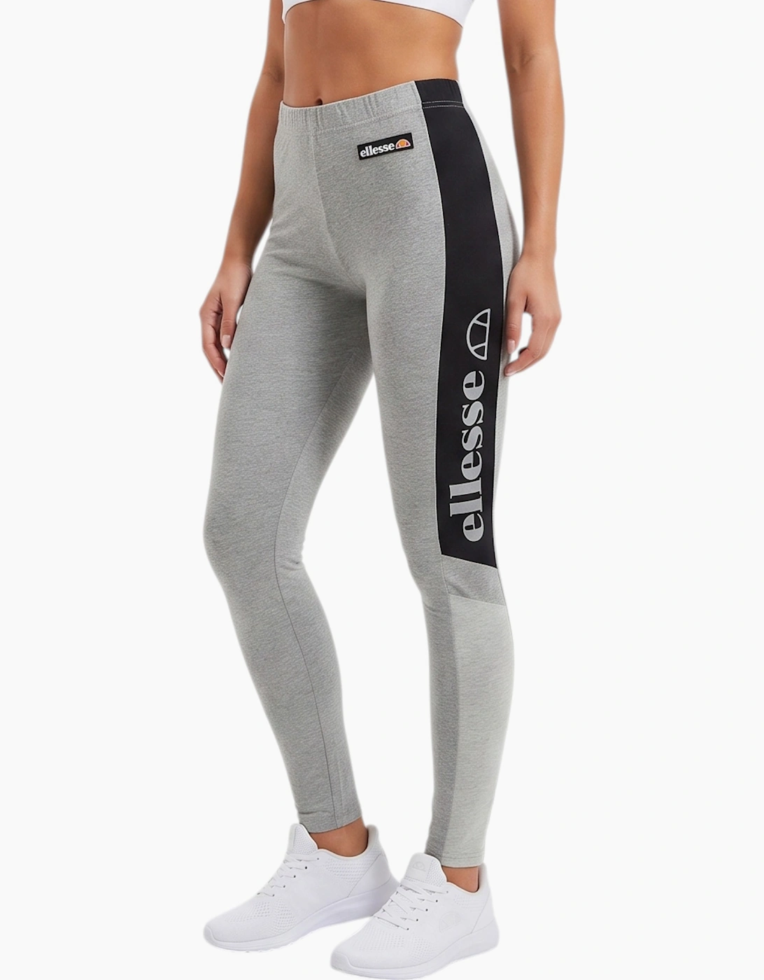 ELLESSE Womens Leggings Ladies Workout Gym Stretch Yoga Tape Panel Sportswear, 7 of 6
