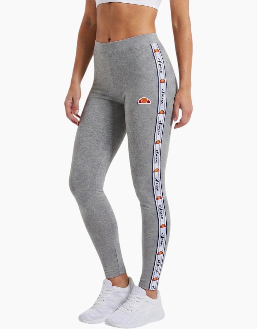 ELLESSE Womens Leggings Ladies Workout Gym Stretch Yoga Tape Panel Sportswear, 6 of 5