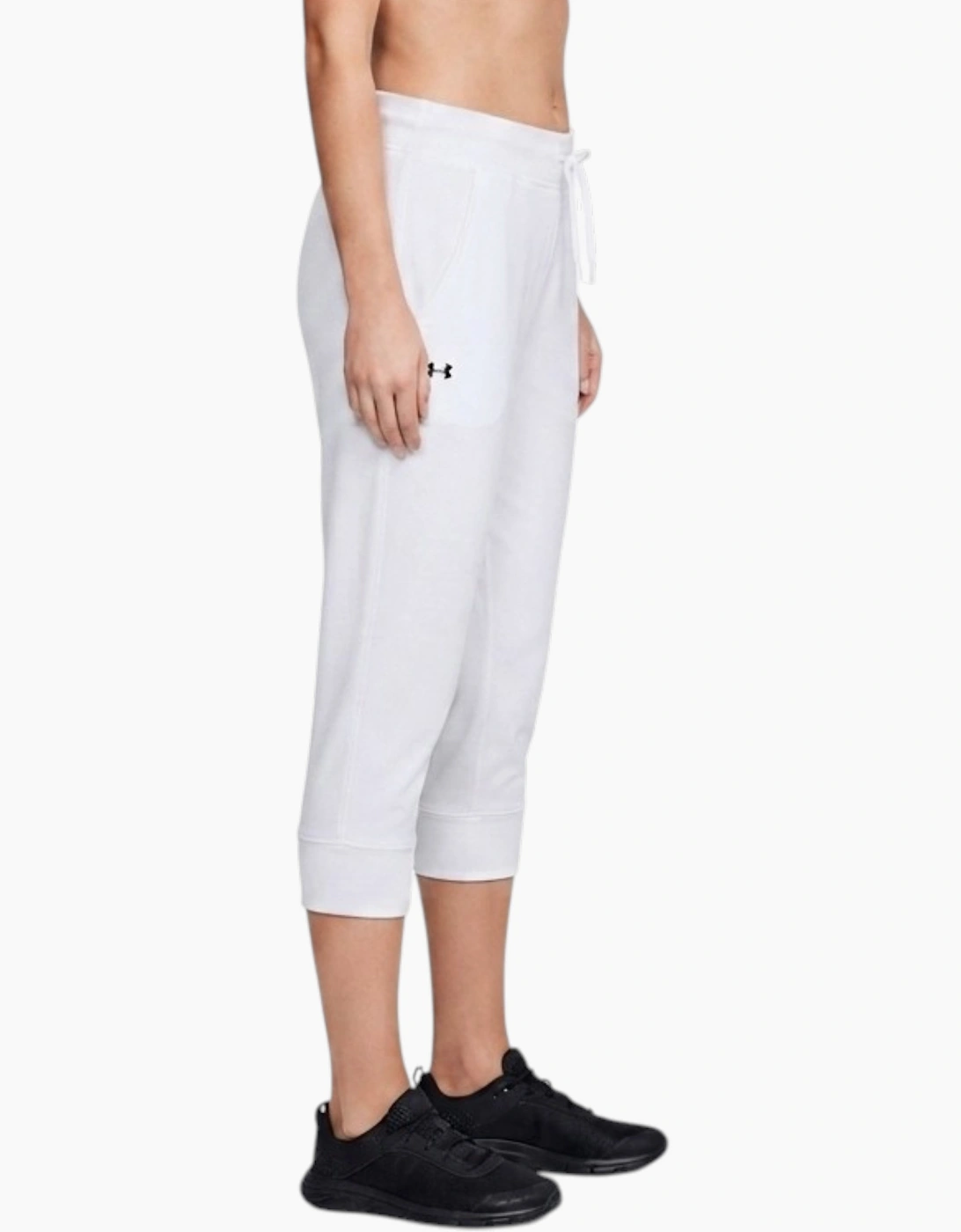 Under Armour Womens Heat Gear Leggings Loose UA Capri Joggers Gym Yoga Sweatpant