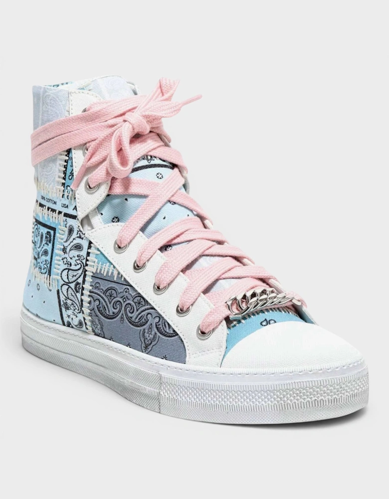 Sunset Bandana High Patchwork Light Blue