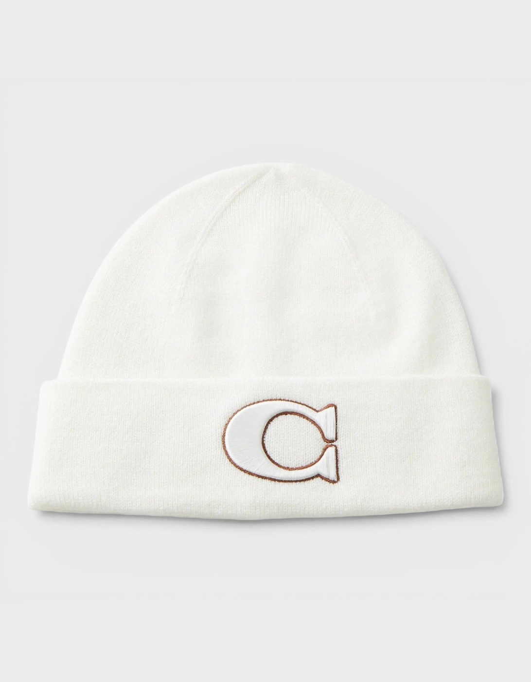Varsity Knit Beanie Chalk